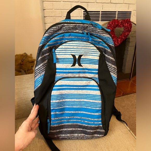 Hurley Other - Hurley blue and black backpack